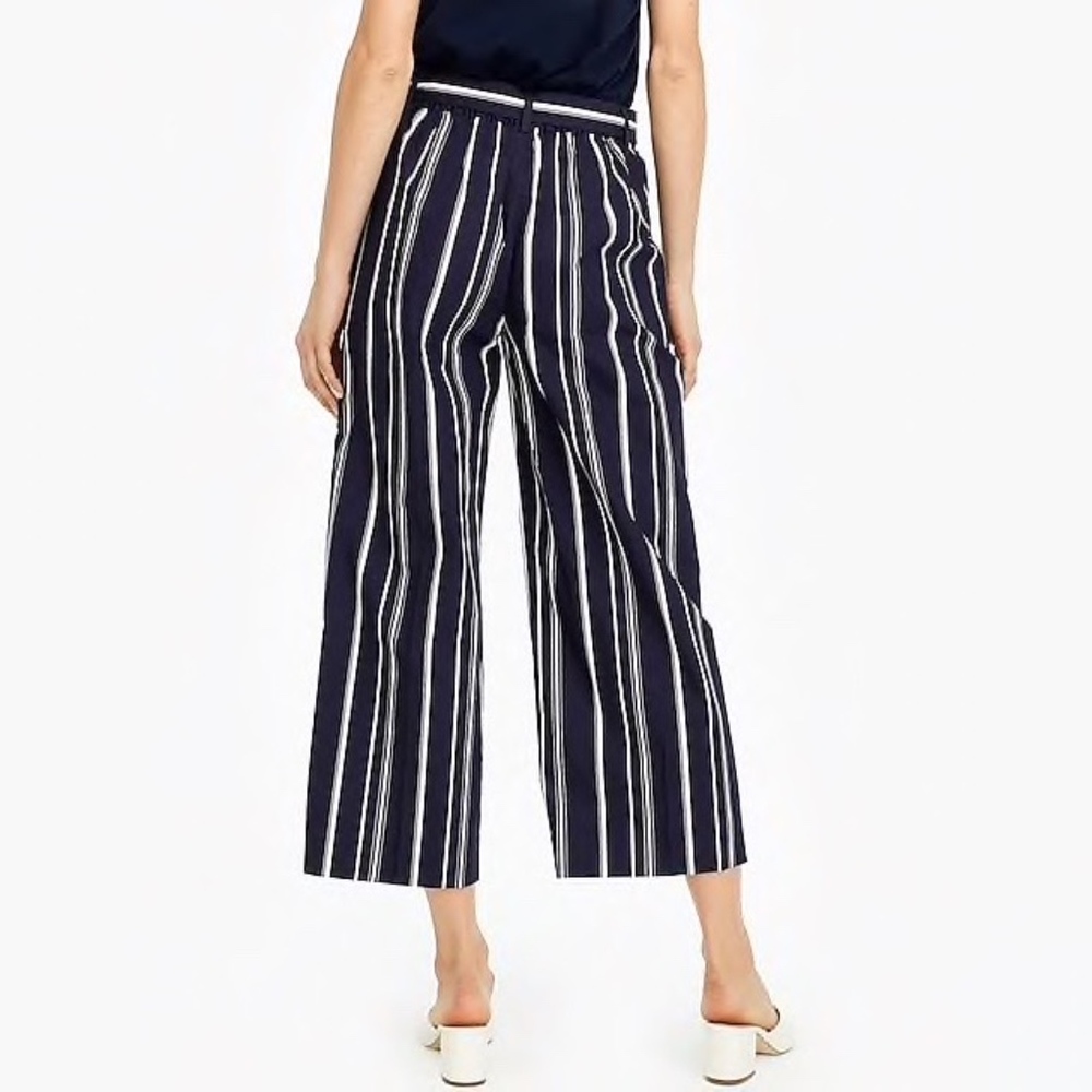 NWT JCrew wide‎ leg cropped pant